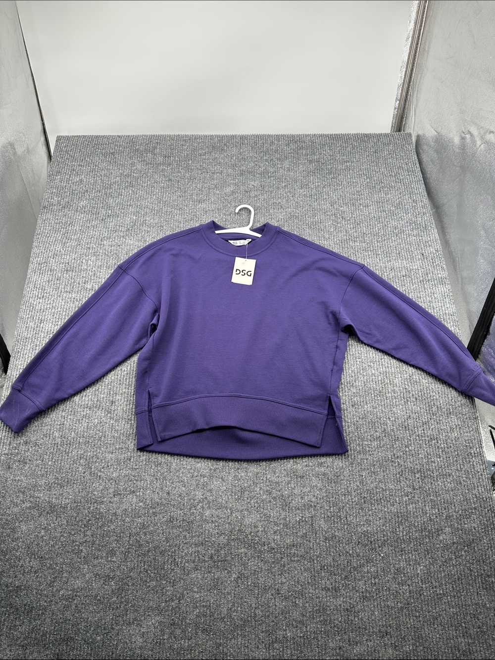 DSG Purple Crewneck SO Soft  Sweater
